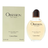 Calvin Klein Obsession For Men 75ml Eau de Toilette Calvin Klein Obsession For Men 75ml Eau de Toilette